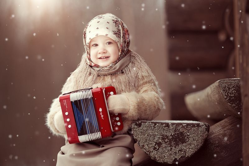 Теплая зима фото превью