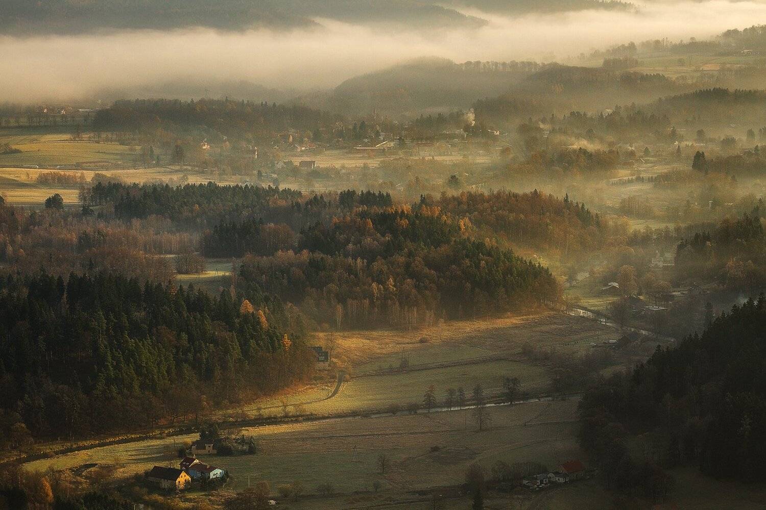 landscape,canon,mist,light, Iza,Darek