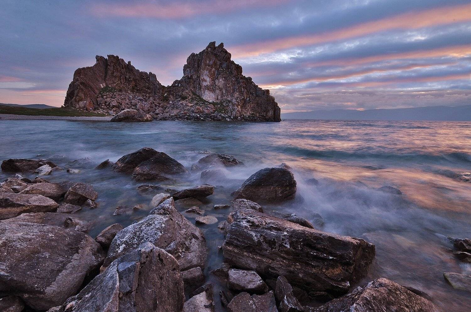 Ольхон, Байкал, Россия, природа, закат, туризм, Матвеев Евгений