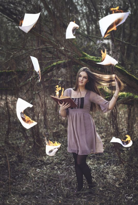 female, outdoors, portrait, fashion, people, portraiture, face Burning фото превью