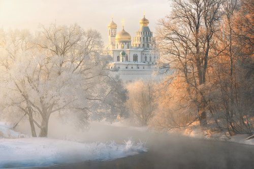 Новый Иерусалим. Морозное утро.