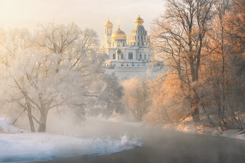 истра Новый Иерусалим. Морозное утро. фото превью