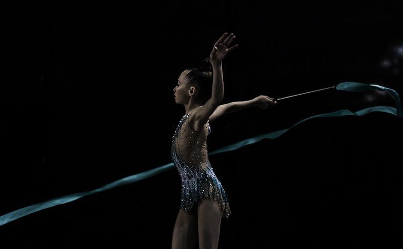 спорт, девочка, лента, гимнастка, красота Кристина фото превью