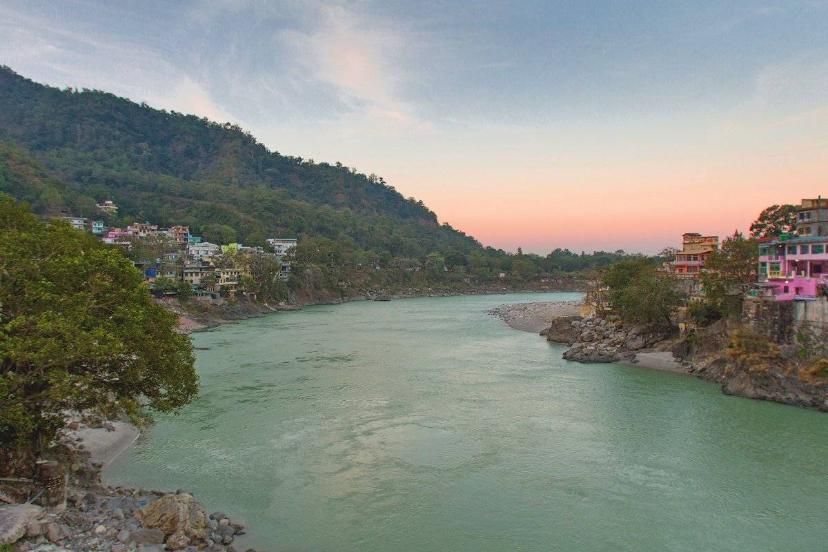 Индия, Ришикеш, Ганга, India, Sunrise, Рассвет, Евгений Кондрашков