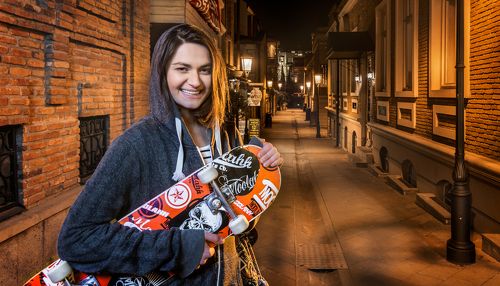 Стиль жизни одной грузинской девушки