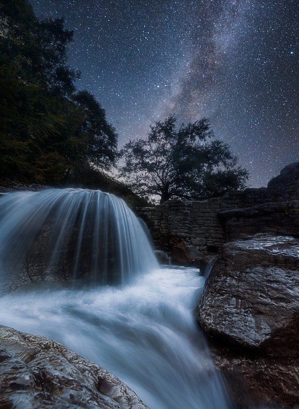 Ночь над каньоном Кинчха фото превью