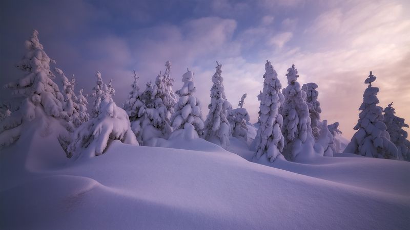 южный урал, зюраткуль, зимняя сказка Зефир фото превью