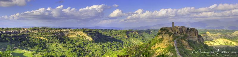 civita, italy, town, ancient, spring, evening Civita.7:15PM фото превью
