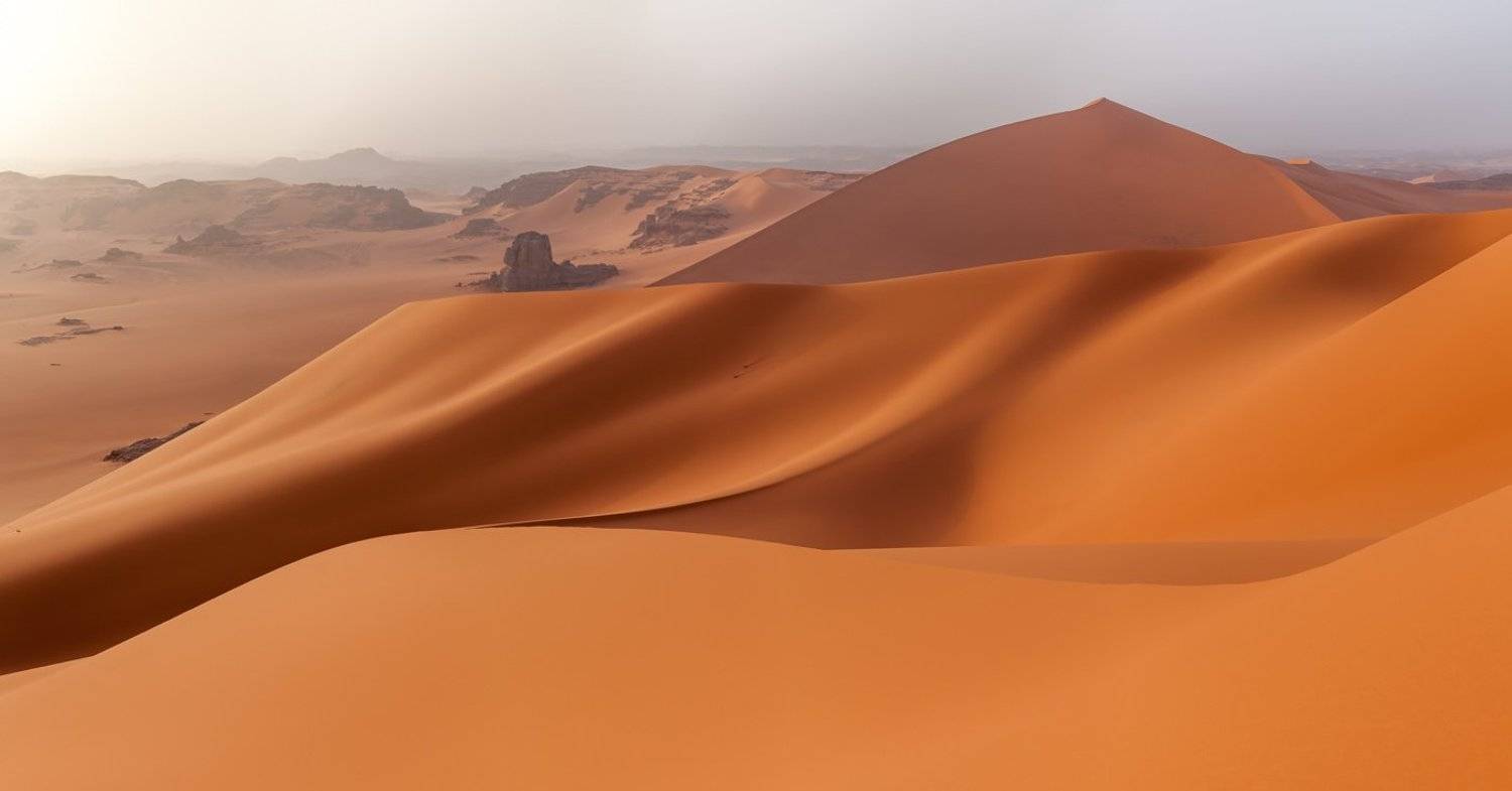 Алжир, Тадрарт, Сахара, Тин Мерзуга, пески, дюна, Арсений Кашкаров