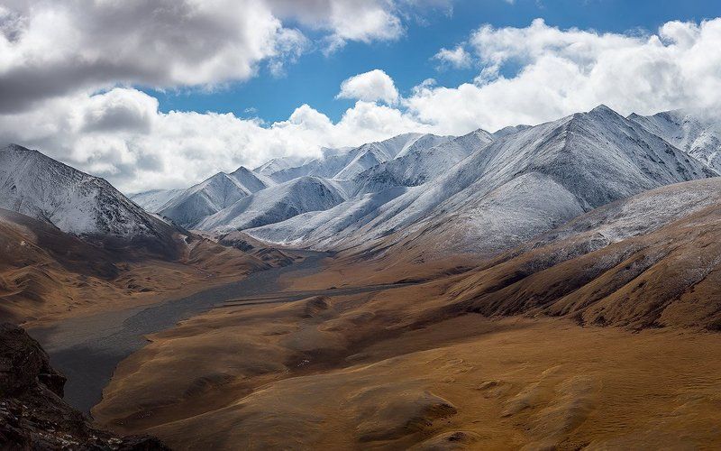 Ущелье Баян-Чаган(панорама1). фото превью