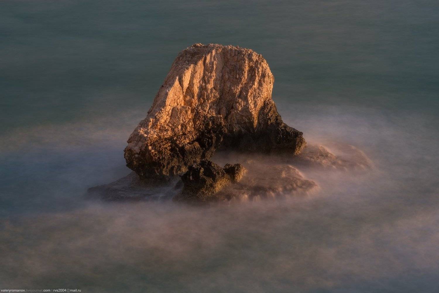 айя-напа, кипр, мост возлюбленных, море, скала, камень, закат, зима, солнце, море, синий, зеленый, земля, Валерий Романов
