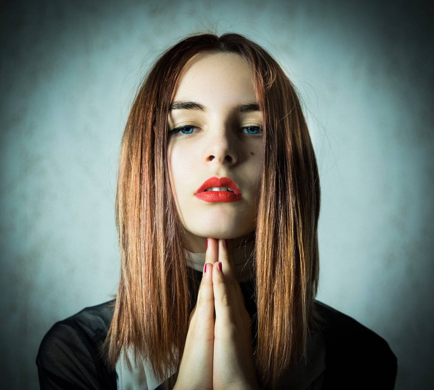 портрет,девушка,красивая,милая,студия,, Дмитрий Александров