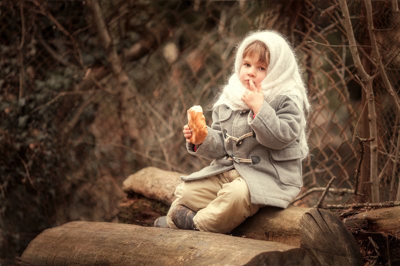 семья дети портрет девочка  *** фото превью