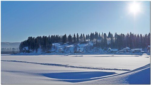 Морозным днем! 