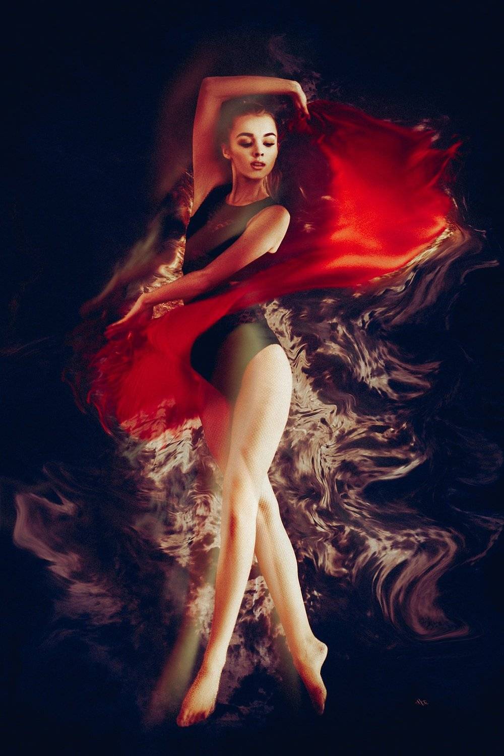 woman, portrait, studio, motion, light, Руслан Болгов (Axe)