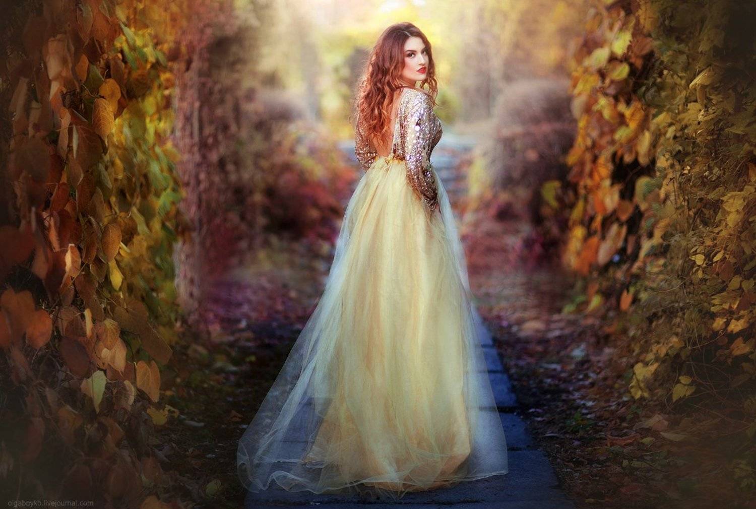 girl beauty autumn , Ольга Бойко