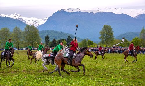 Абхазцы - национальный этнографический праздник.