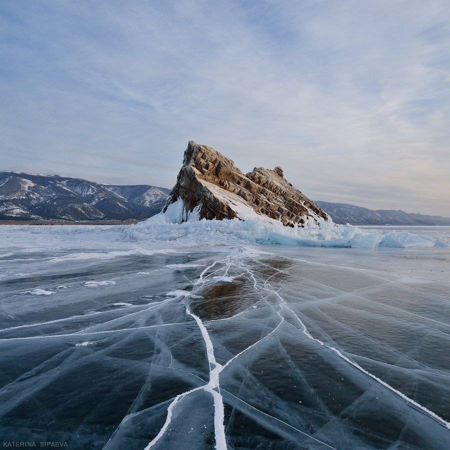 байкал, пейзаж, зима, Сипаева Катерина