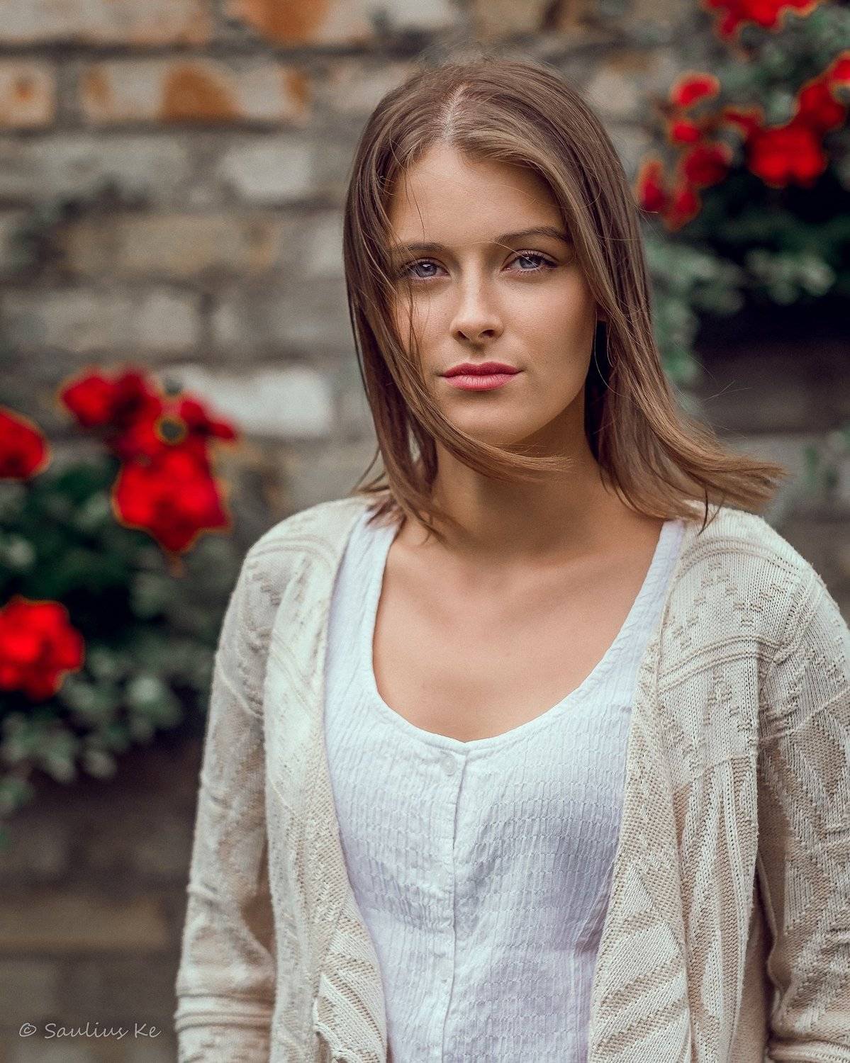 girl, female, pretty, portrait, Saulius Ke