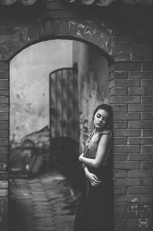 female, outdoors, portrait, fashion, people, portraiture, face Milda фото превью