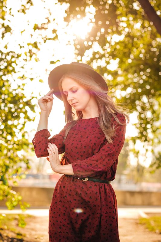 девушка портрет модель лето annromanovska girl portrait beautiful model summer  Ольга фото превью