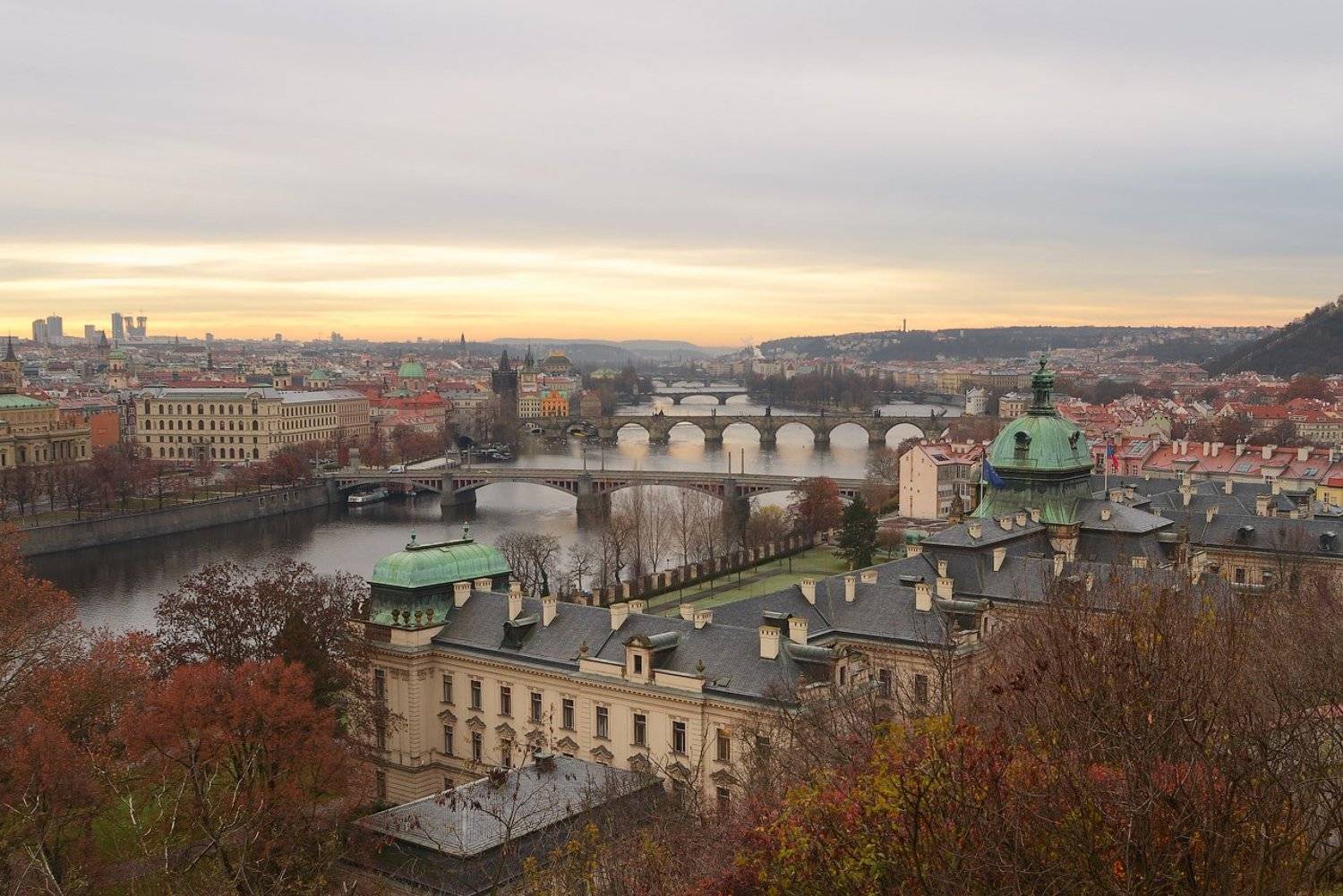 Прага, Влтава, Карлов мост, sshestov