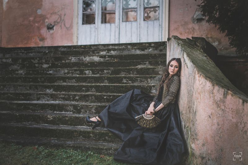 female, outdoors, portrait, fashion, people, portraiture, face Greta фото превью