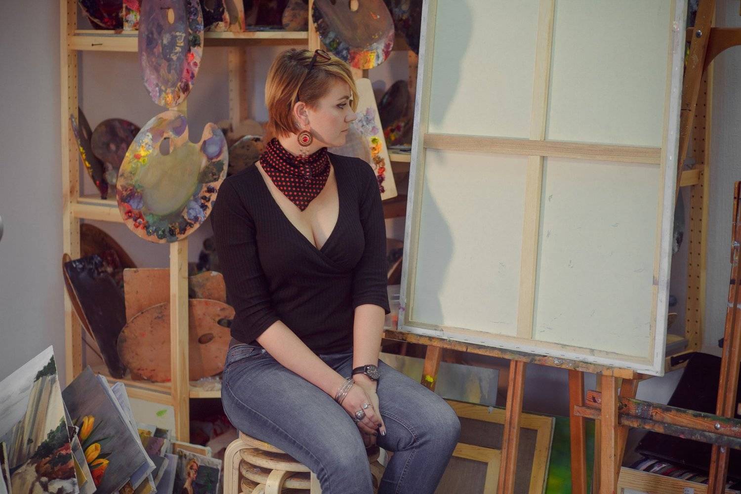 цвет, девушка, модель, портрет, портрет девушки, красотка, художественный портрет, фэшн, girl, model, beauty, fashion, art portrait, color, Виктор Бертяев