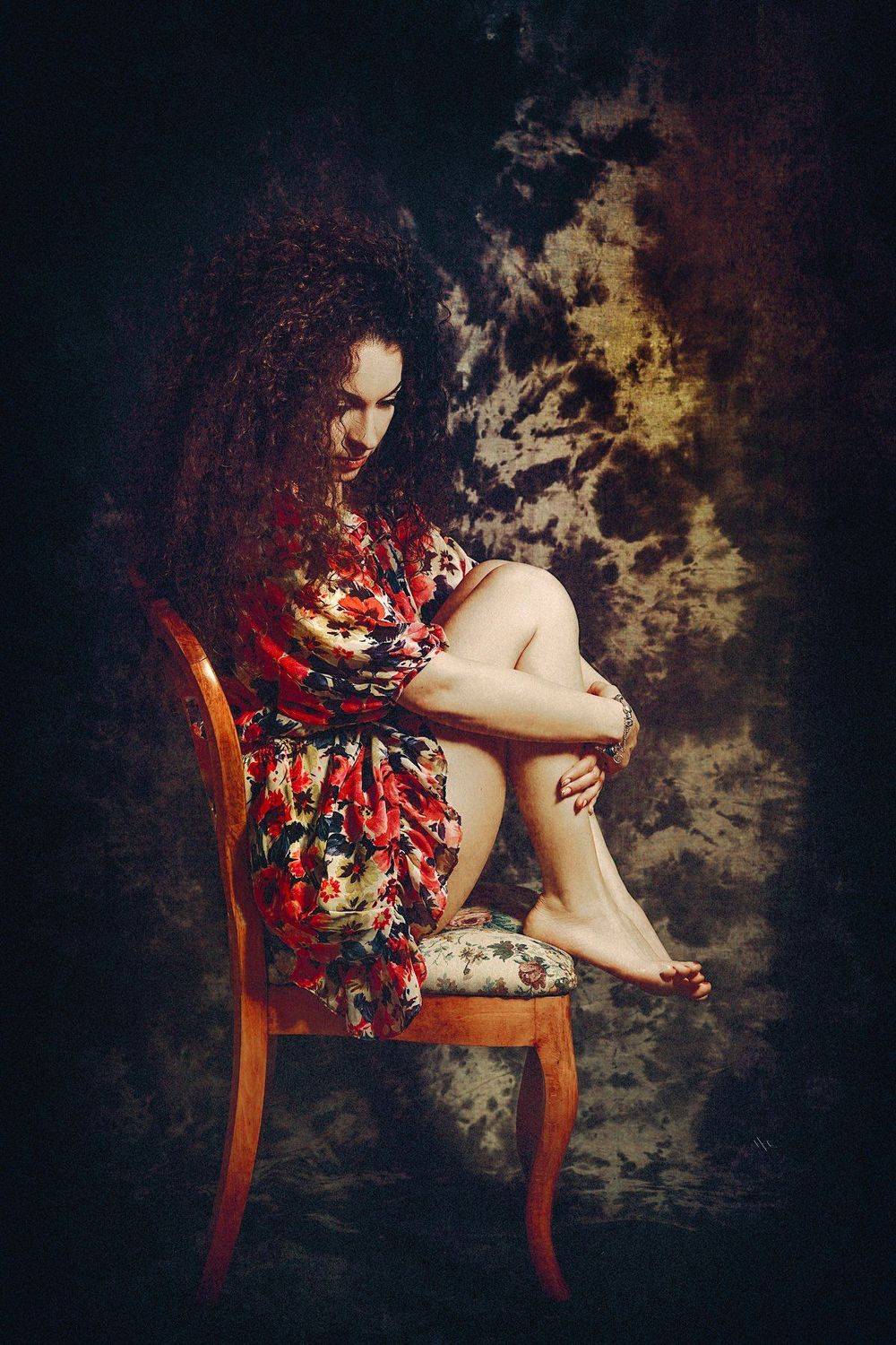 woman, portrait, studio, mood, Руслан Болгов (Axe)