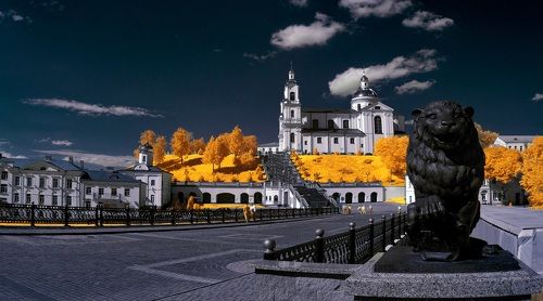 Со львом из Витебска. Инфракрасная фотография.