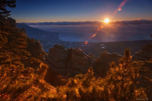 Первый луч.