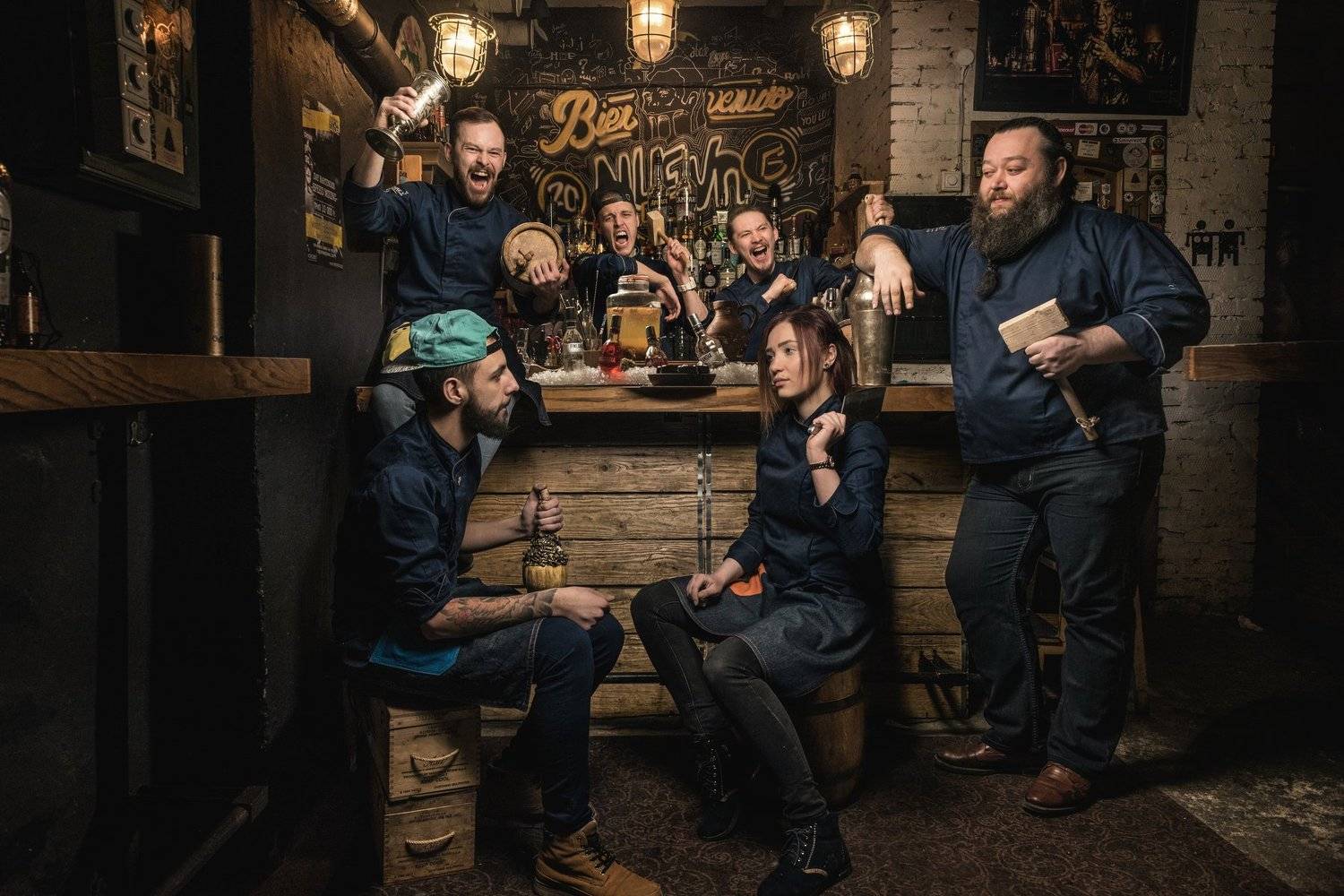 бар, бармен, алкоголь, вечер, коктейль, Andrei Boldyshev