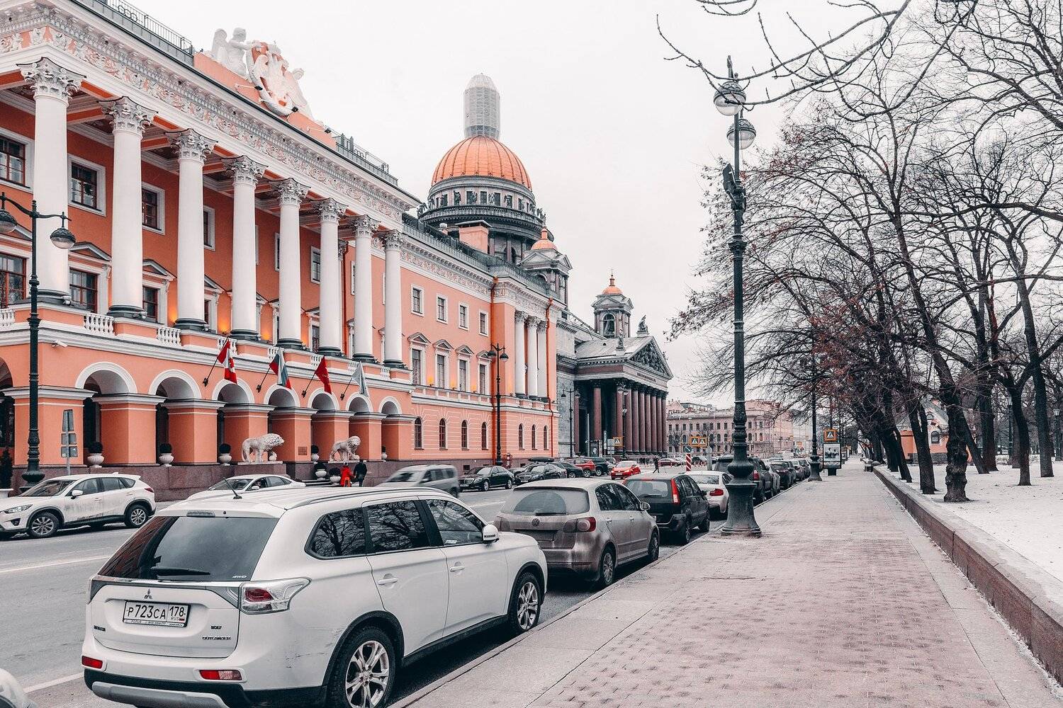 winter, russia, snow, спб, зима, снег, city, sky, небо, город, Андрей Михайлов