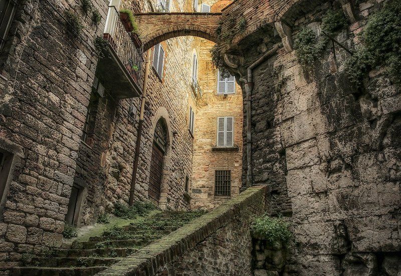 Декорации средневековой Перуджи фото превью