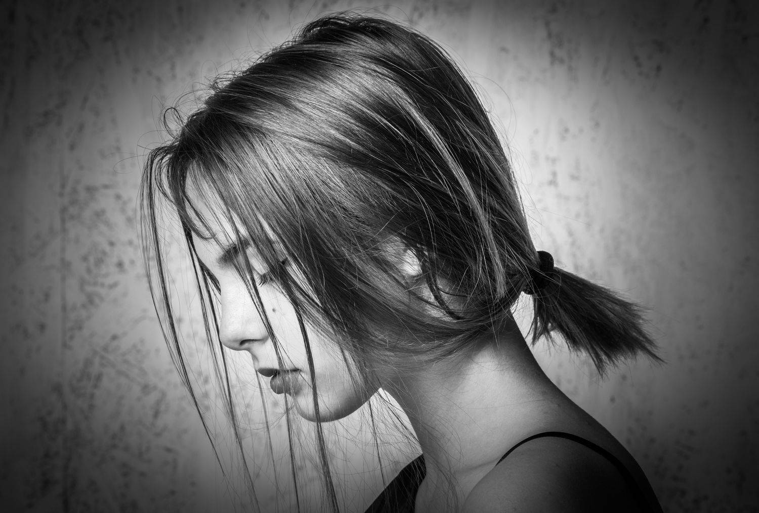 девушка, милая,красивая,портрет,чб, Дмитрий Александров