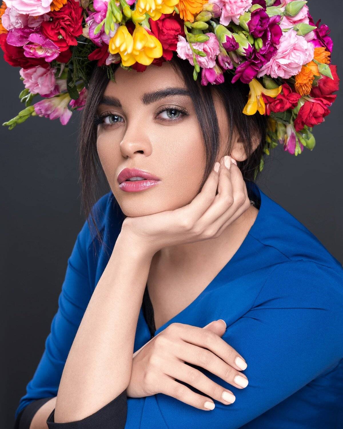 Flower,girl,light,portrait,, Amirhossein kazemi