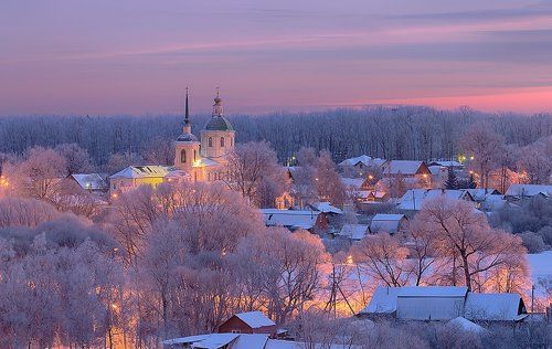 Морозное утро