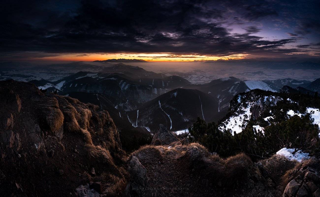 Veľk&yacute; Choč, Tatra, mountains, slovakia, fantasy, Michał Olech