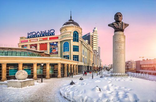 Памятник Льву Гумилеву в Казани