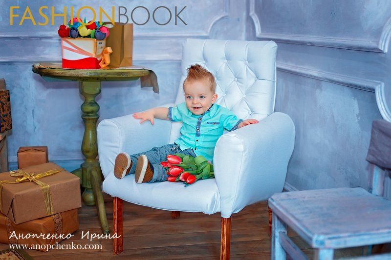 дети Фотосъемка для журнала Fashion Book  фото превью