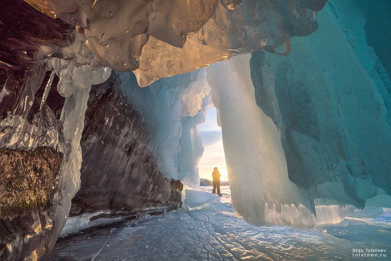 Байкальские ледяные гроты фото превью