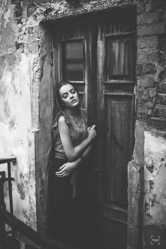 female, outdoors, portrait, fashion, people, portraiture, face Milda фото превью