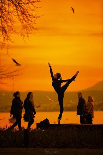 Sunset dance