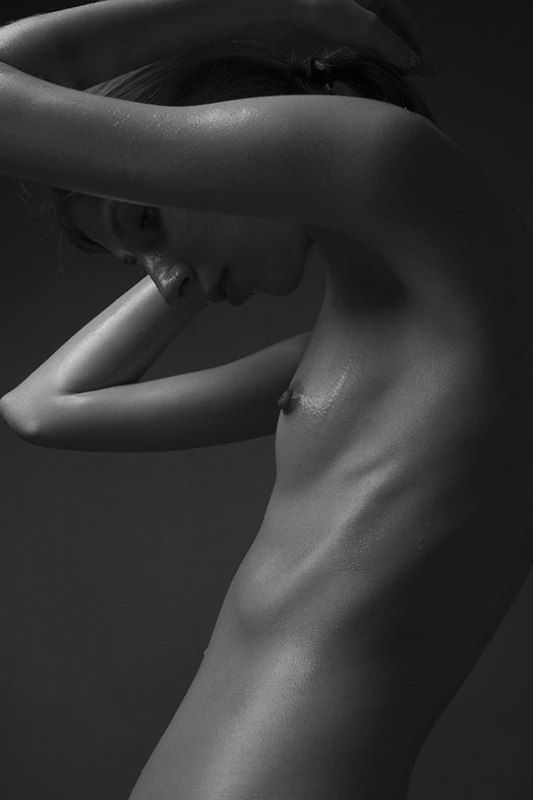 nude, erotic, body, girl, pretty, naked, young Body line фото превью