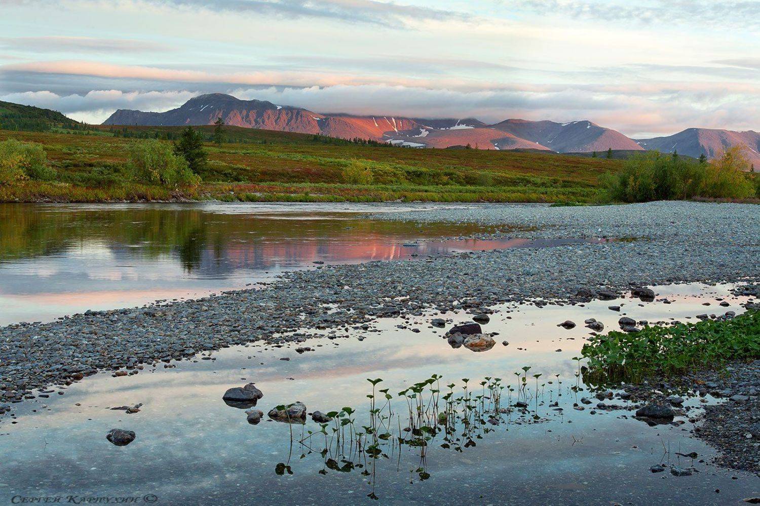 полярный урал, большая пайпудына, вечер, Сергей Карпухин