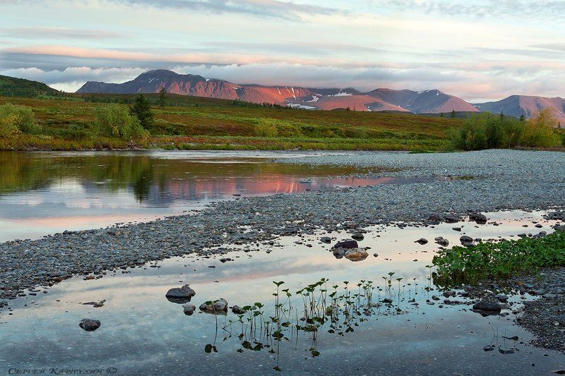 полярный урал, большая пайпудына, вечер Рай-Из. фото превью
