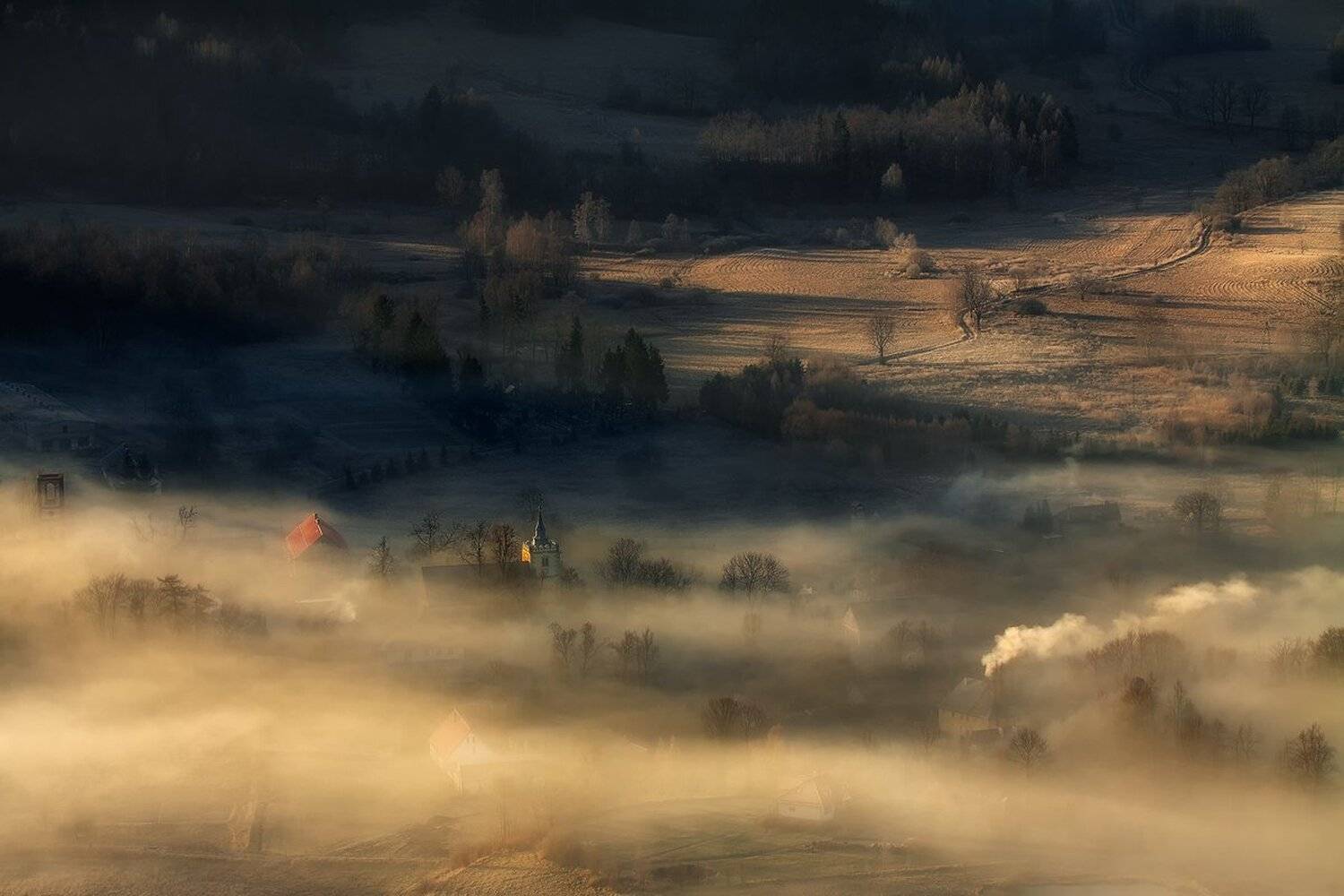 landscape,canon,mist,light,autumn, Iza,Darek