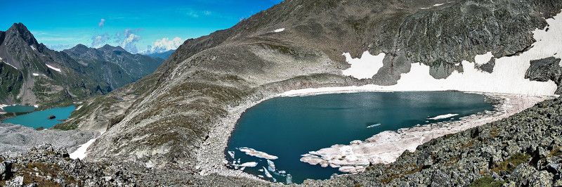 кавказ, кордон закан  озера В краю озер фото превью