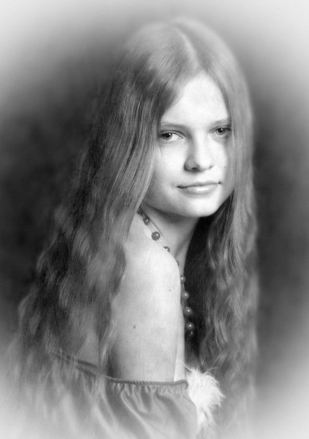 портрет, девушка, АЛЕКСАНДР ТОЛЧИНСКИЙ