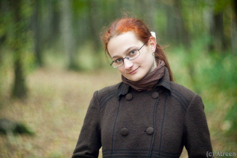 Рыжая фото превью